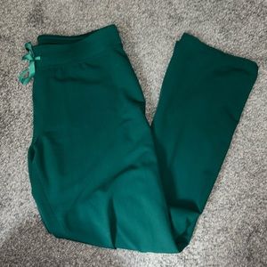 Figs Livingston pants Hunter green